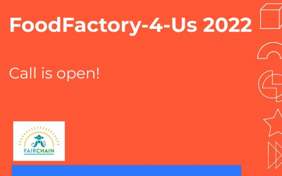The FAIRCHAIN FoodFactory-4-Us Competition 2022 call is open!  
