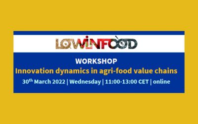 Workshop: Innovation dynamics in agri-food value chains
