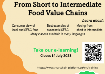 New e-learning course: From Short to Intermediate Food Value Chains